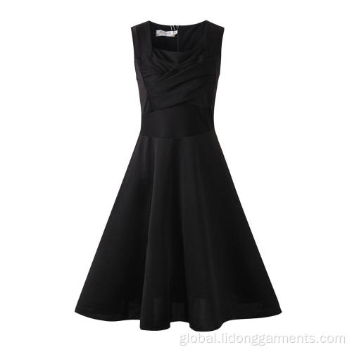 Cocktail Dresses 2020 New Types of Women Causal Sleeveless Dress Supplier